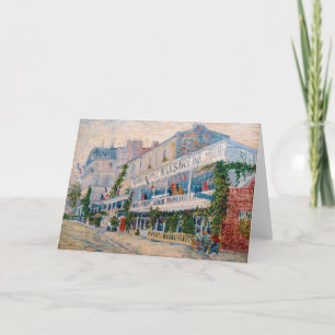 Tarjeta Vincent van Gogh - Restaurante de la Sirena