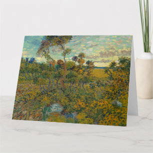 Tarjeta Vincent Van Gogh, Sunset En Montmajour