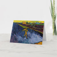 Vincent van Gogh - The Sower: Las afueras de Arles