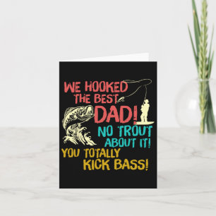 Tarjeta Vinculamos Al Mejor Papá Pescador Que Pescaba Papi