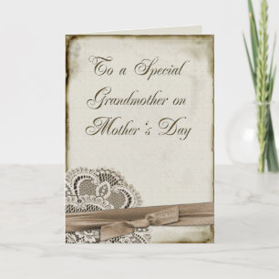 Tarjeta Viñeta del Día de la Abuela