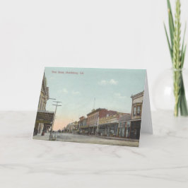 Tarjeta Viñeta Healdsburg California