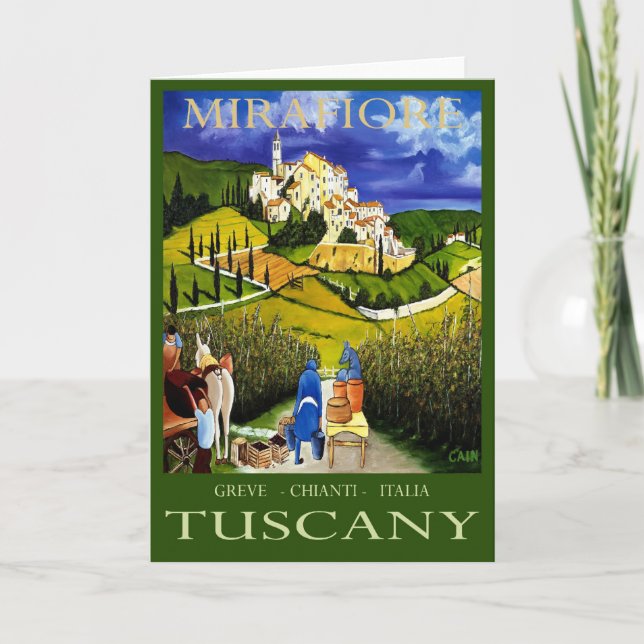 TARJETA VINO DE TOSCANA (Anverso)
