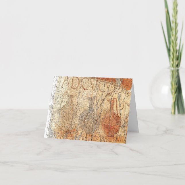 Tarjeta Vino para la venta (Anverso)