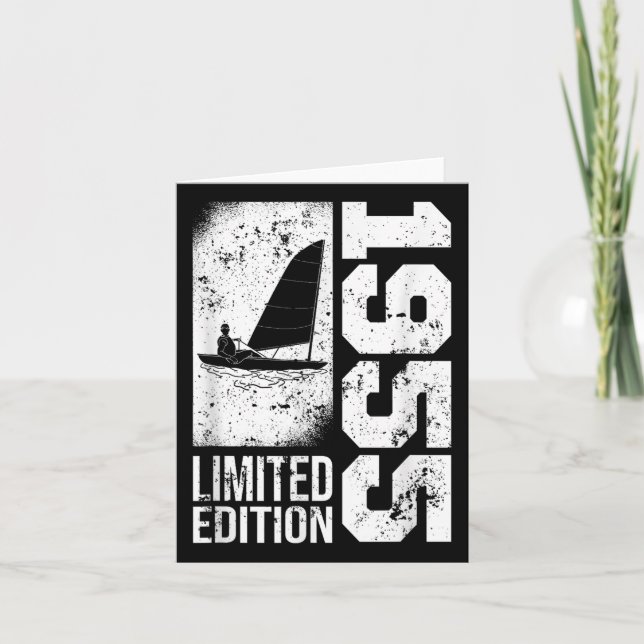 Tarjeta Vintage 1955 Birthday Ding (Anverso)