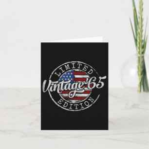 Tarjeta Vintage 1965 60th Birthday Gifts for Men Women 60