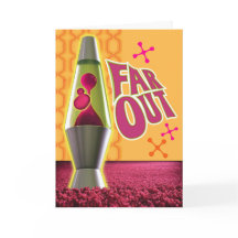 Vintage años 1960 Hippie Lamp Retro cumpleaños