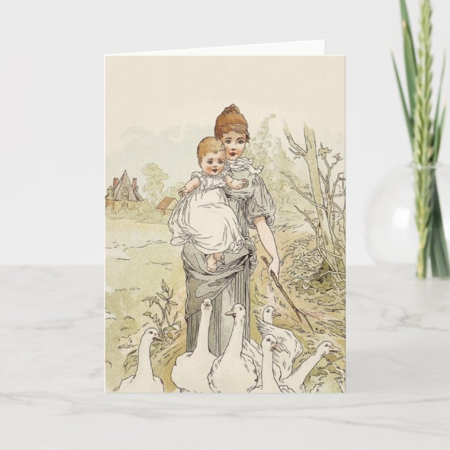 Tarjeta Vintage Baby (Anverso)