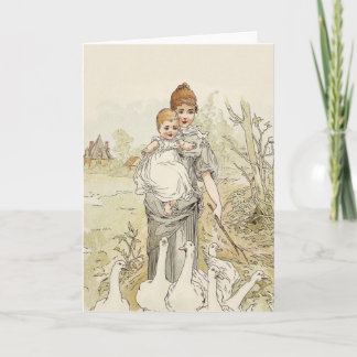 Tarjeta Vintage Baby