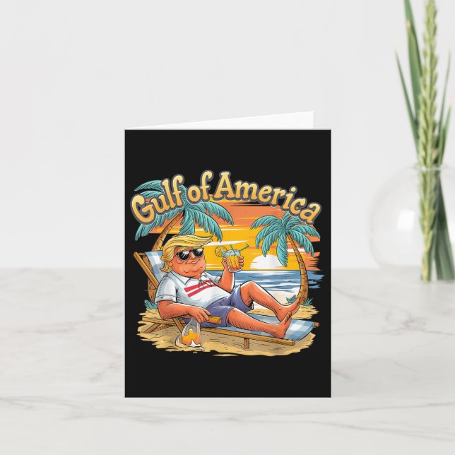 Tarjeta Vintage Beach Vacat 2025 (Anverso)