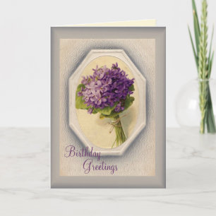 Tarjeta Vintage Birthday