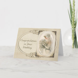 Tarjeta Vintage Bride