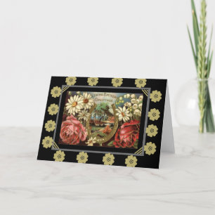 Tarjeta Vintage Card Birday