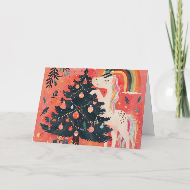 Tarjeta Vintage Christmas Card (Anverso)