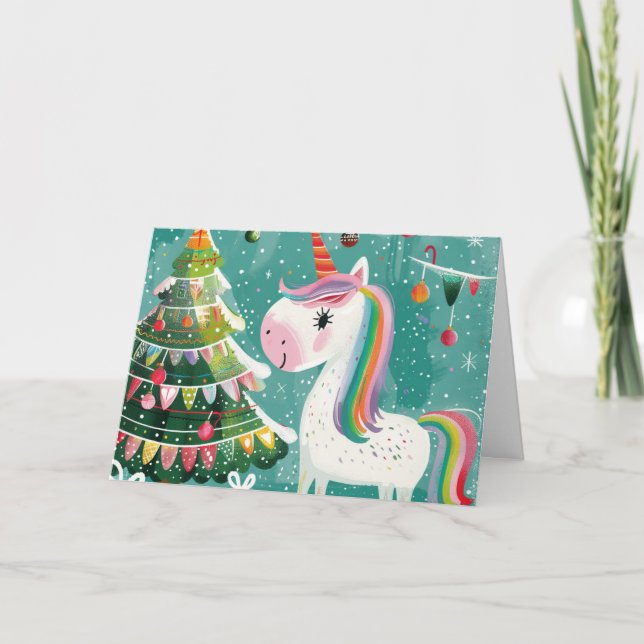 Tarjeta Vintage Christmas Card (Anverso)