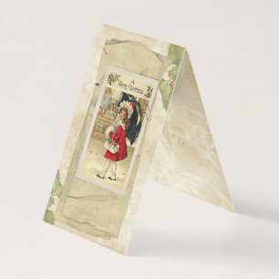 Tarjeta Vintage Christmas Card