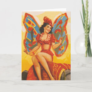 Tarjeta Vintage Clyde Beatty Circus Poster