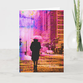 Tarjeta Vintage colorido Kansas City, cumpleaños alemán