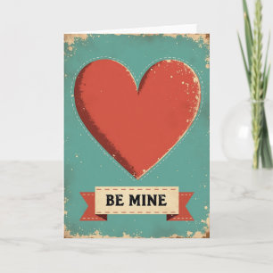 Tarjeta Vintage Corazón Mío