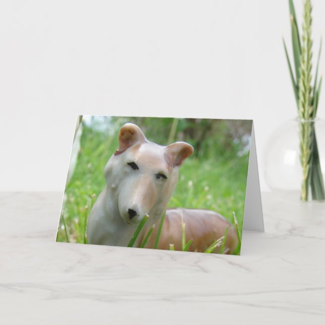 Tarjeta Vintage Corgi (Anverso)