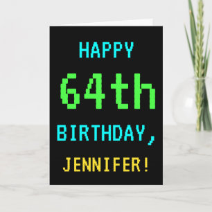Tarjeta Vintage de la diversión/cumpleaños de la mirada
