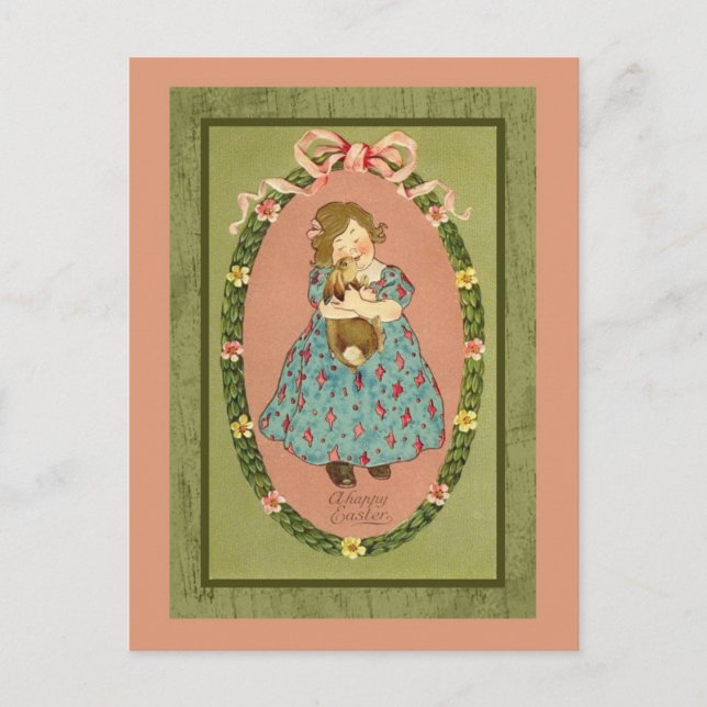 Tarjeta Vintage de Pascua (21) (Anverso)