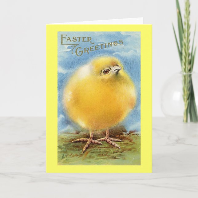 Tarjeta Vintage de Pascua (9) (Anverso)