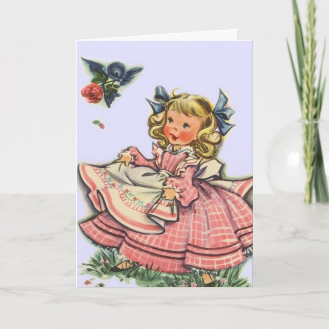 Tarjeta Vintage - Día de la Madre (Anverso)