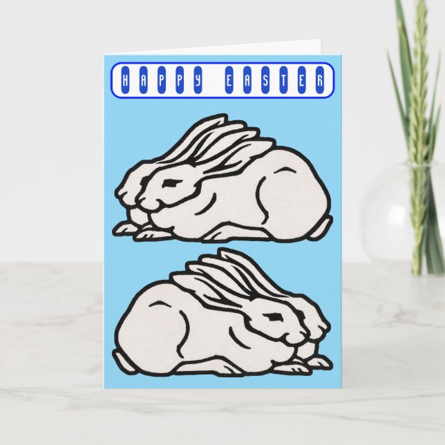 Tarjeta Vintage Easter (Anverso)