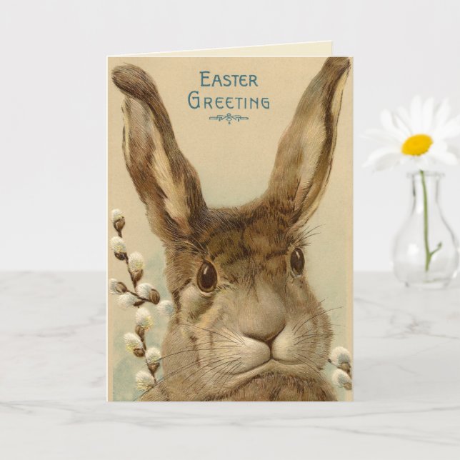 Tarjeta Vintage Easter Grebit Card (Planta pequeña)