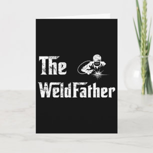 Tarjeta Vintage El Weldfather Soldar Soldador Soldadura Pa