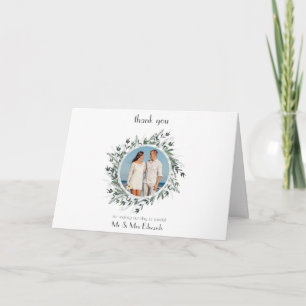 Tarjeta Vintage Green Foliage Photo