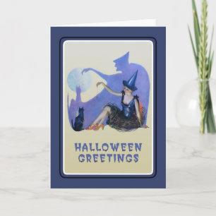 Tarjeta Vintage Halloween