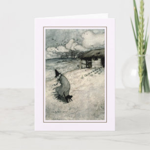 Tarjeta Vintage Halloween