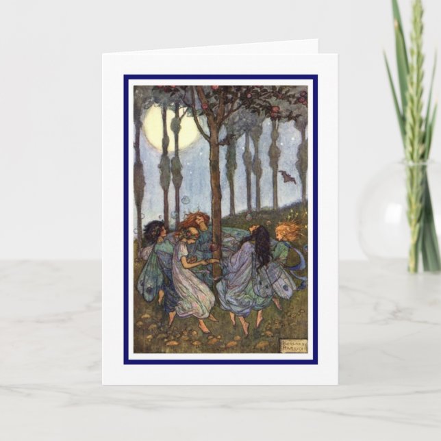 Tarjeta Vintage Halloween (Anverso)