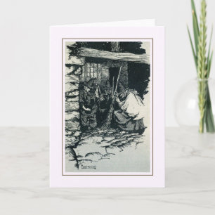 Tarjeta Vintage Halloween
