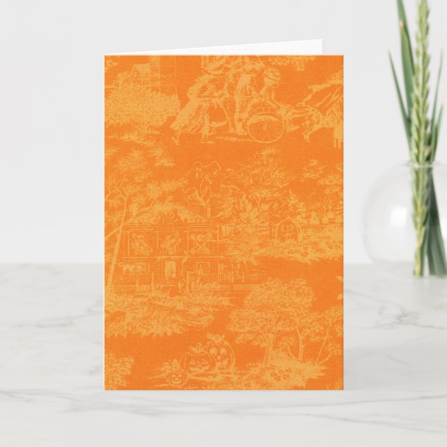 Tarjeta Vintage Halloween Card (Anverso)