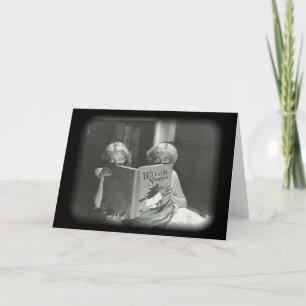 Tarjeta Vintage Halloween Card
