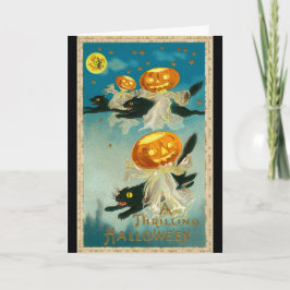 Tarjeta Vintage Haloween 1910