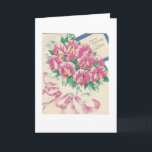 Tarjeta Vintage Happy Birthday Sister Bouquet<br><div class="desc">Bonito Vintage Feliz Cumpleaños Para Hermana.</div>