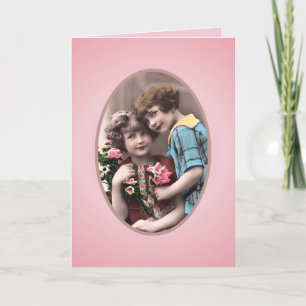 Tarjeta Vintage Happy Mother's Day Card
