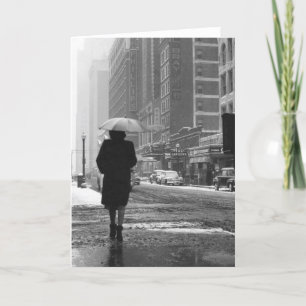 Tarjeta Vintage Kansas City West 12th Street