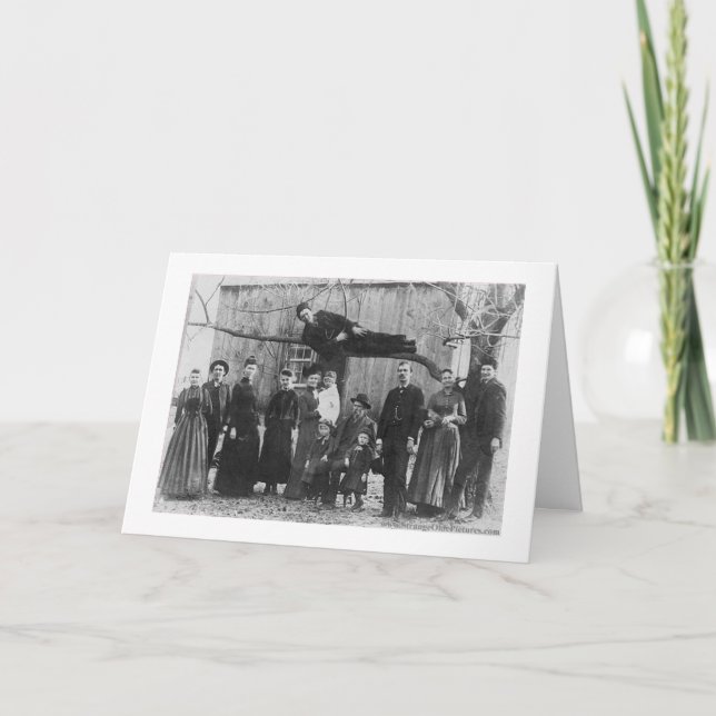 Tarjeta Vintage - Mi Loca Familia, (Anverso)