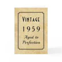 Vintage Nacido en 1959 o cualquier año Añadir nomb
