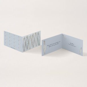 Tarjeta Vintage Navidades de vidrio plateado vacaciones re