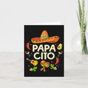 Tarjeta Vintage Papa Cito Cinco De Mayo Fiesta Mexicano