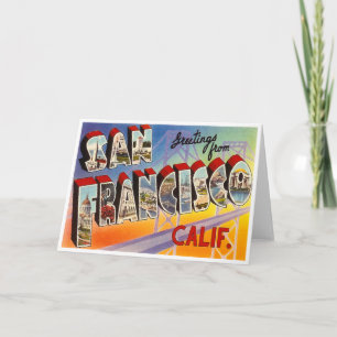 Tarjeta Vintage San Francisco