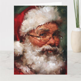 Tarjeta Vintage Santa Claus