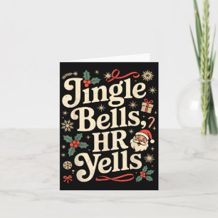Tarjeta Vintage Sarcástico Retro Hr Violación Navidad Fuer