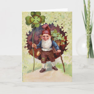 Tarjeta Vintage St Patrick's Day